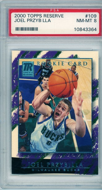 2000 Topps Reserve #109 Joel Pryzbilla PSA 8