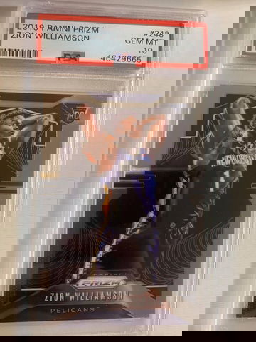 2019 Zion Williamson Panini Prizm PSA 10