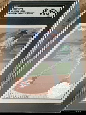 2009 Topps Reprint Inaugural Season Yankee Stadium - Derek Jeter - SGC 9.5 Mint MT+