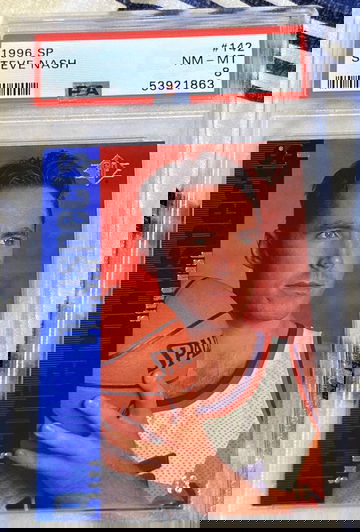 1996 SP Steve Nash Rookie PSA 8