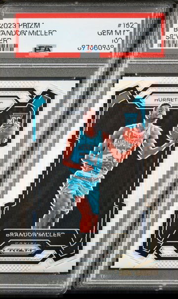 Brandon Miller 2023 Silver Prizm PSA 10