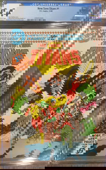 NEW TEEN TITANS #1, CGC 9.4 NM