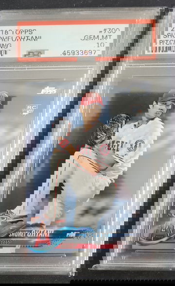 2018 Topps Shohei Ohtani Pitching #700 PSA 10