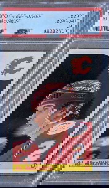 1985 O-Pee-Chee Al MacInnis rookie (Shipped from Canada) 