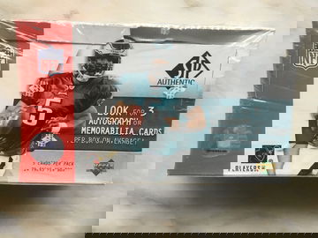 2005 Upper Deck SP Authentic Football hobby box