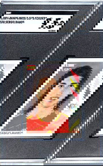 2006 Panini World Cup Stickers #538 Sergio Ramos SGC 9.5 Rookie RC 