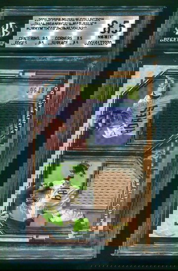 2021 Topps Museum Fernando Tatis Manny Machado Dual Meaningful Material Relics /50 BGS 8.5 POP 1