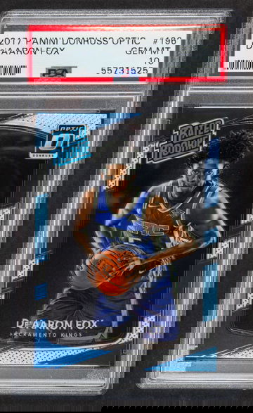 2017 De'Aaron Fox Panini Donruss Optic    #196 PSA 10