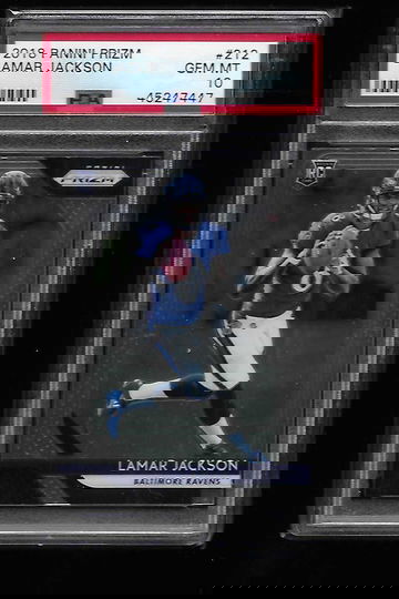 2018 Prizm Lamar Jackson