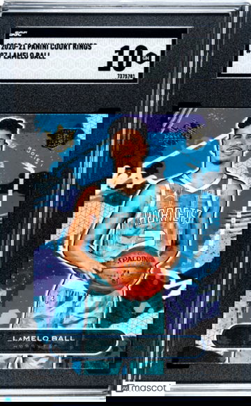 2020-21 Panini Court Kings Lamelo Ball #97 SGC 10