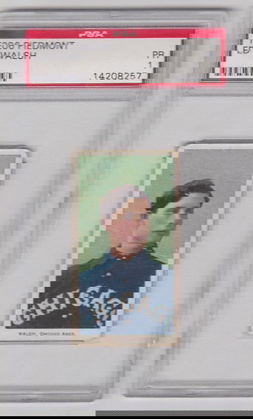 t206 Ed Walsh Lowest Career ERA, white sox world champ 40 game winner