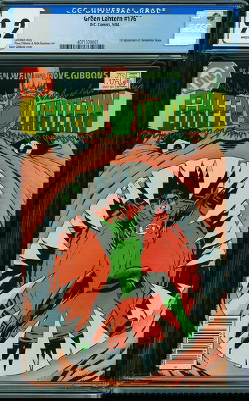 GREEN LANTERN #176, CGC 9.2 NM-