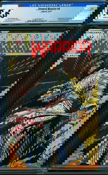 ETERNAL WARRIOR #4, CGC 9.6 NM+