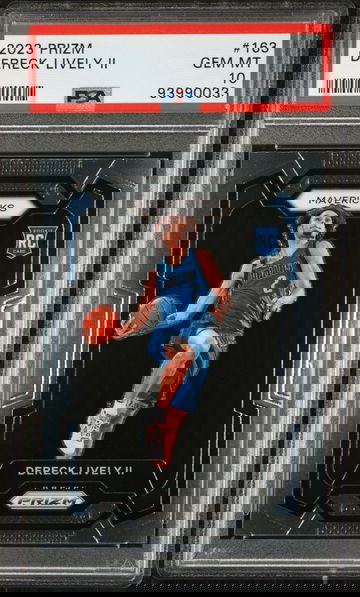 2023 Prizm Dereck Lively II Rookie PSA GEM MT 10