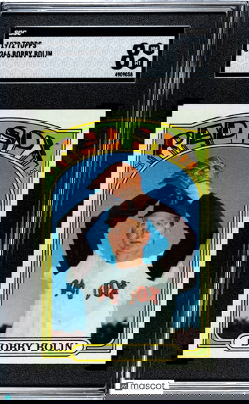 1972 Topps Bobby Bolin #266 SGC 8