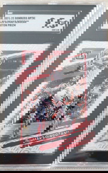 Demar Derozan 2021 Optic #28 Photon Prizm SSP SGC 9.5 