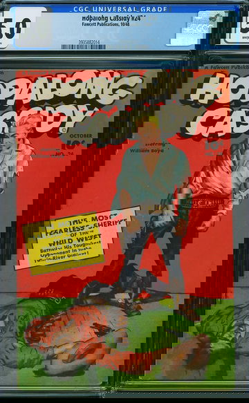 HOPALONG CASSIDY #24, CGC 5.0 VGF