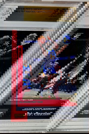 Eric Paschall 2019-20 Panini NBA #202 Rookie Card 1 of 1341 BGS 9.5 Gem Warriors