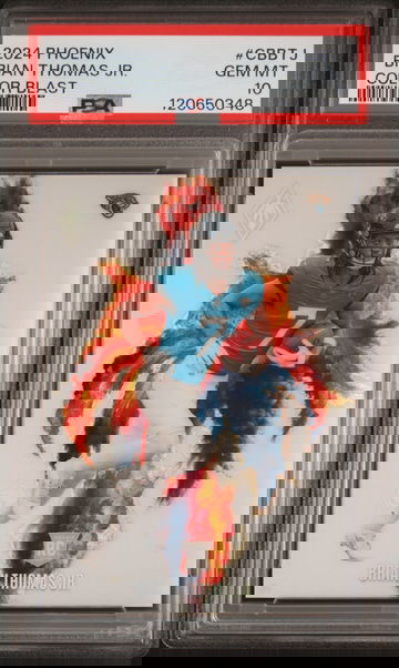 2024 Panini Phoenix Color Blast Brian Thomas Jr. #CBBTJ PSA 10