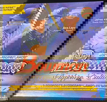 2021 Bowman Sapphire Edition Box