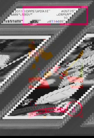 2011 Topps Update Mike Trout