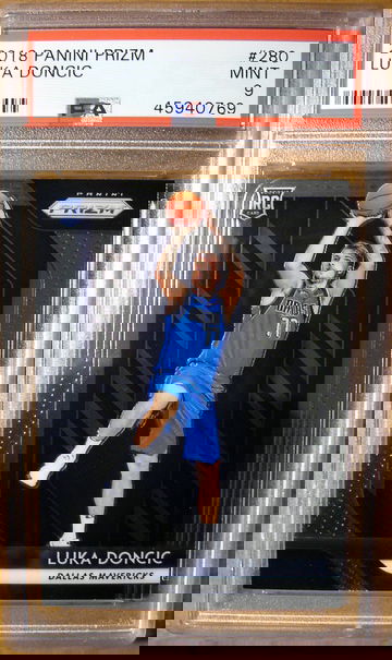 Luka Doncic 2018 Panini Prizm #280 PSA 9