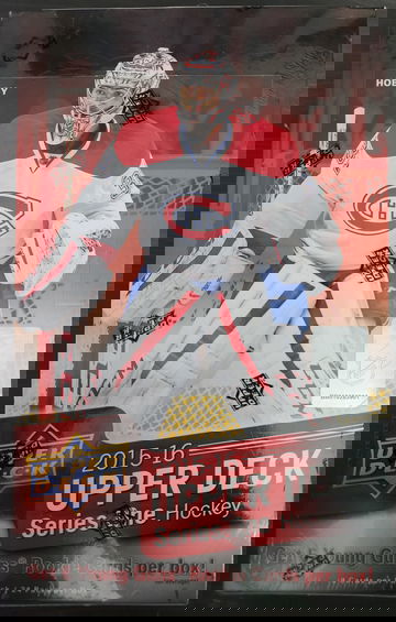 2015-16 Upper Deck Series 1 Hockey Hobby Box