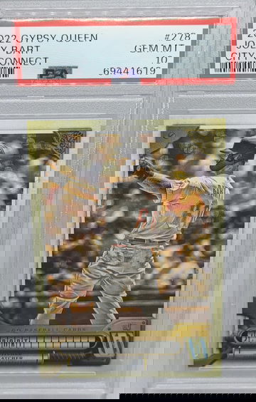 2022 Gypsy Queen #278 Joey Bart City  Connect SSP Gem Mint PSA 10