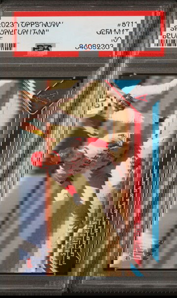 2023 Topps Now Shohei Ohtani #811 SP Blue /49 PSA 10