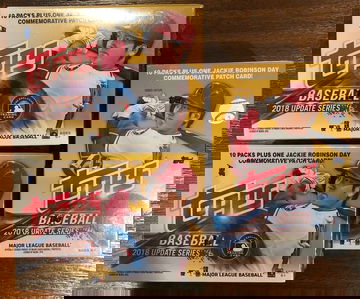 3x 2018 Topps Baseball Update Series Sealed Blaster Box
