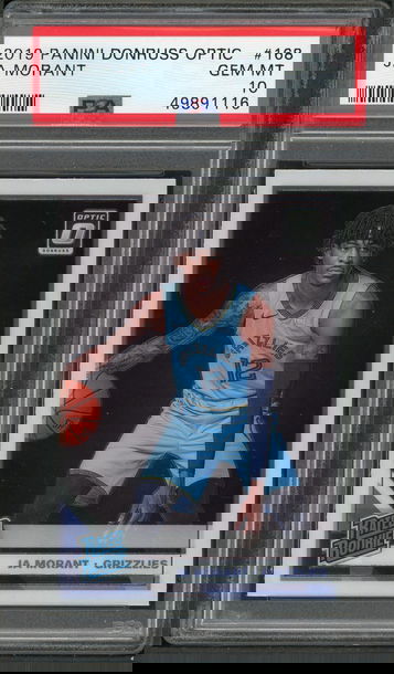 2019 Panini Donruss Optic #168 Ja Morant PSA 10