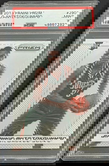 2013 Prizm Giannis Antetokounmpo Rookie #290 PSA 9 Mint