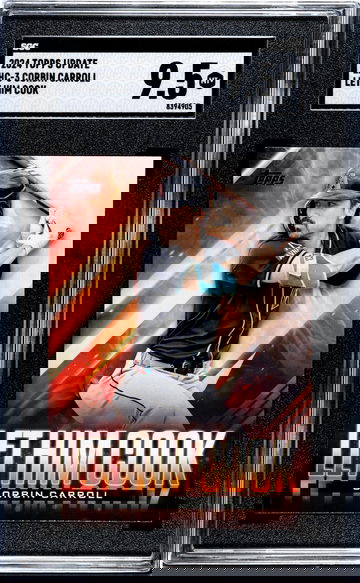 2024 Topps Update #LHC-3 Corbin Carroll Let Him Cook SGC 9.5