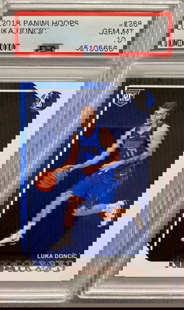LUKA DONCIC 2018 HOOPS ROOKIE PSA 10 GEM MINT 