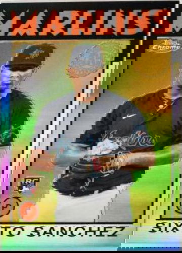 2021/Topps Chrome/Sixto Sanchez/Rookie Refractor [Holo] 