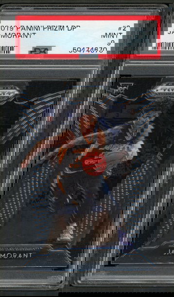 2019 Panini Prizm Draft Picks #2 Ja Morant PSA 9