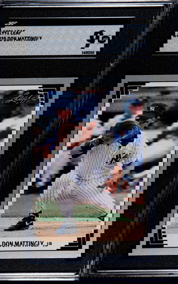 1991 Leaf #425 Don Mattingly SGC 9 MINT