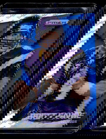 2014 Panini Prizm Blue Prizm Brett Favre #17 /50