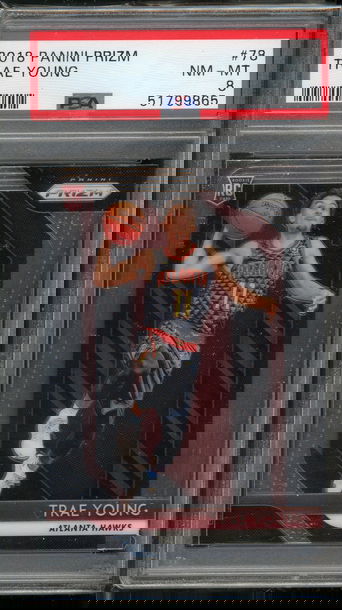 2018 Prizm Trae Young PSA 8