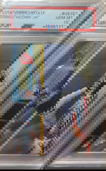 Ronald Acuna Jr 2018 Update PSA 10 #252