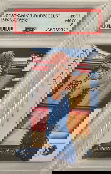 2018 Chronicles Rookies And Stars RC Luka Doncic PSA 9