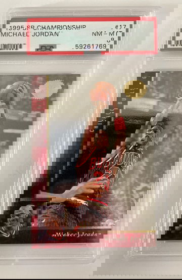 1995 SP Championship Michael Jordan #17 - PSA 8 NM-MT #17 - HOF