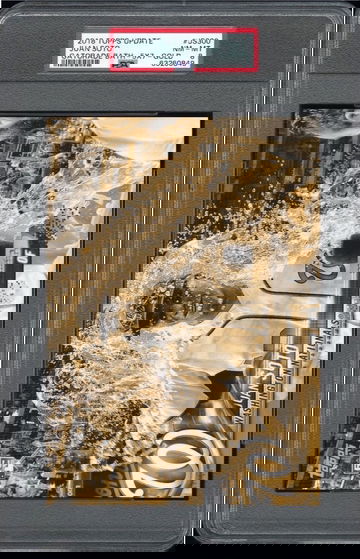 2018 Topps Update 5x7 gold 10/10 Gatorade Bath Juan Soto Rookie US300