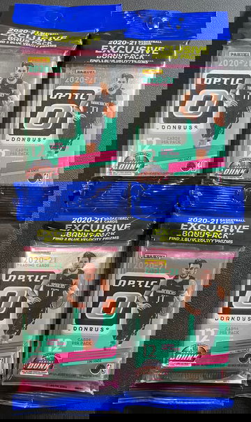 2020-21 Panini Optic Cellos 4-Pack Lot