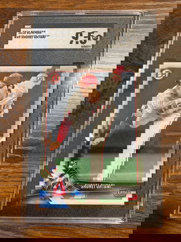 2018 Bowman Shohei Ohtani SGC 9.5