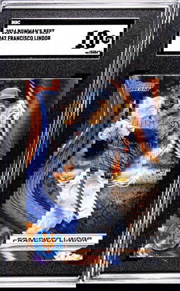 2024 Bowman's Best #42 Francisco Lindor SGC 10