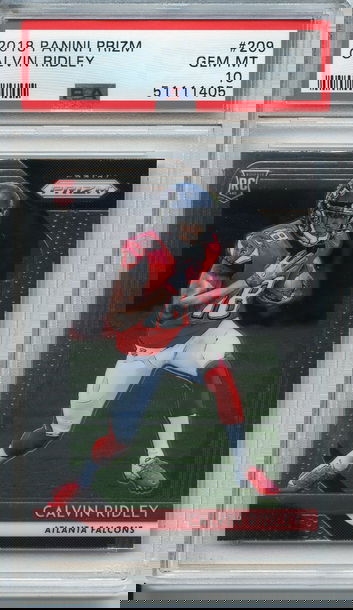 Calvin Ridley 2018 Prizm Rookie PSA 10 (405)