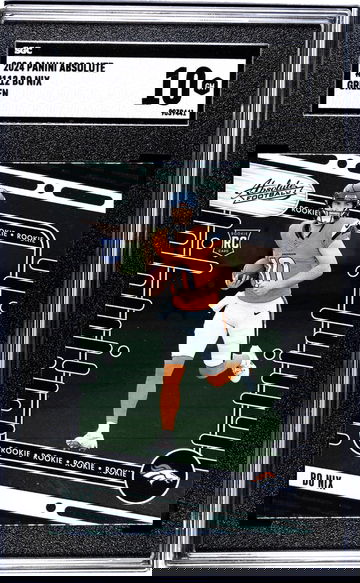 2024 Panini Absolute #112 Bo Nix Green SGC 10