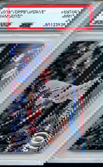 2018 Topps Update Juan Soto RC Debut PSA 9 #US104 Nationals