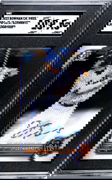 2022 Bowman Chrome JT Schwartz CPA-JS Auto